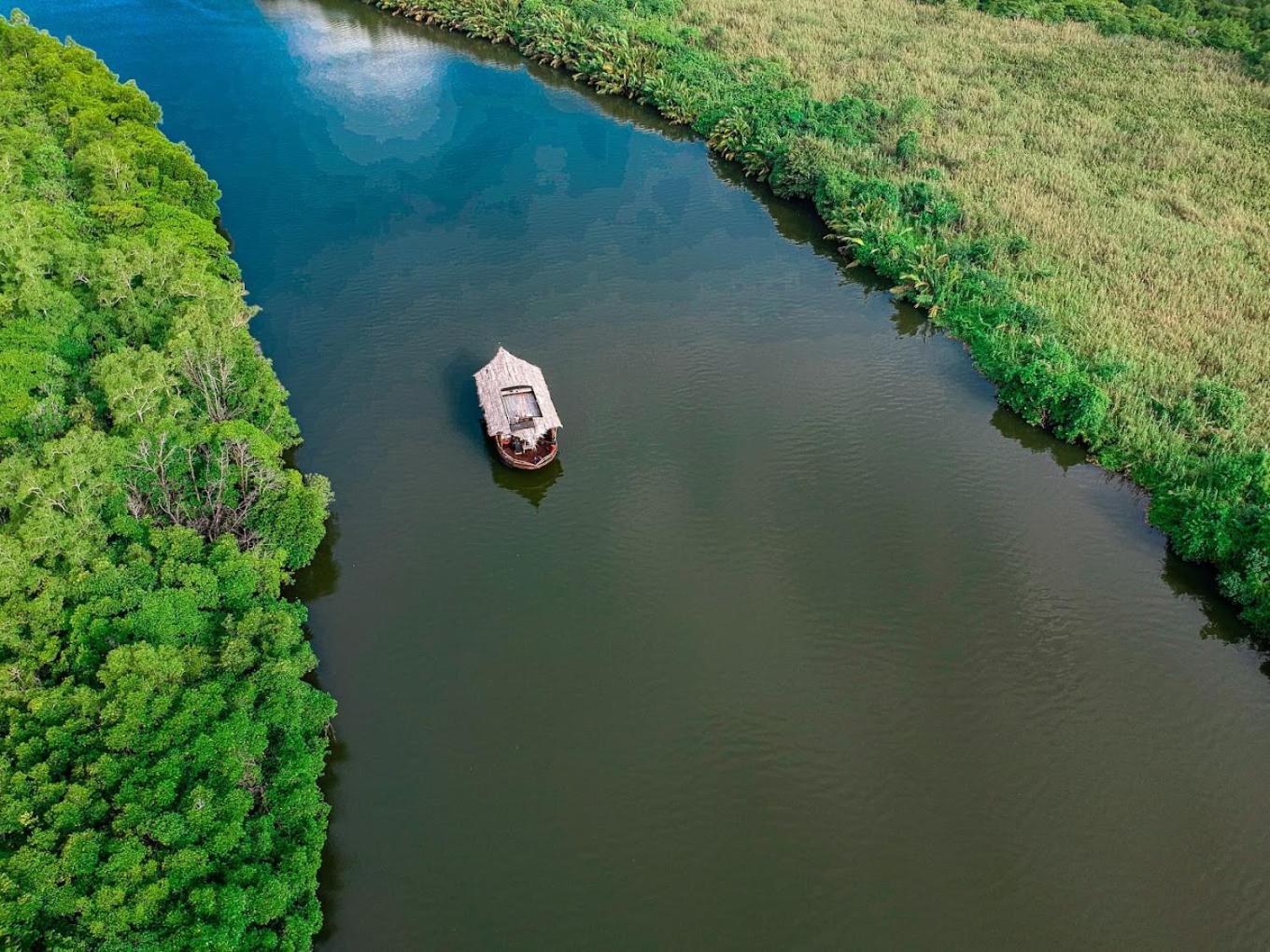 Отель Yathra Houseboat Бентота Экстерьер фото